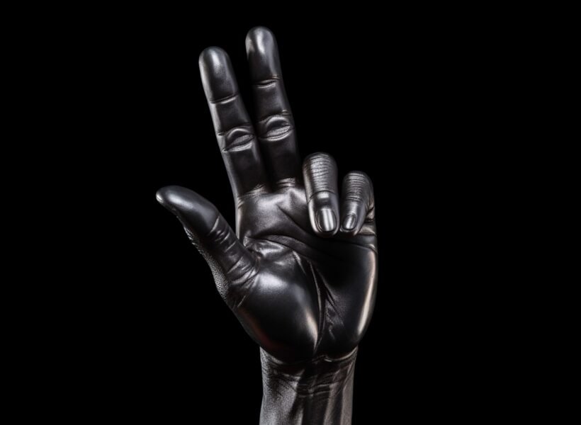 3d-rendering-black-hand